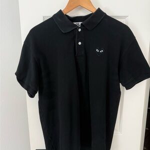 Comme des Garçons Black Heart Polo Shirt